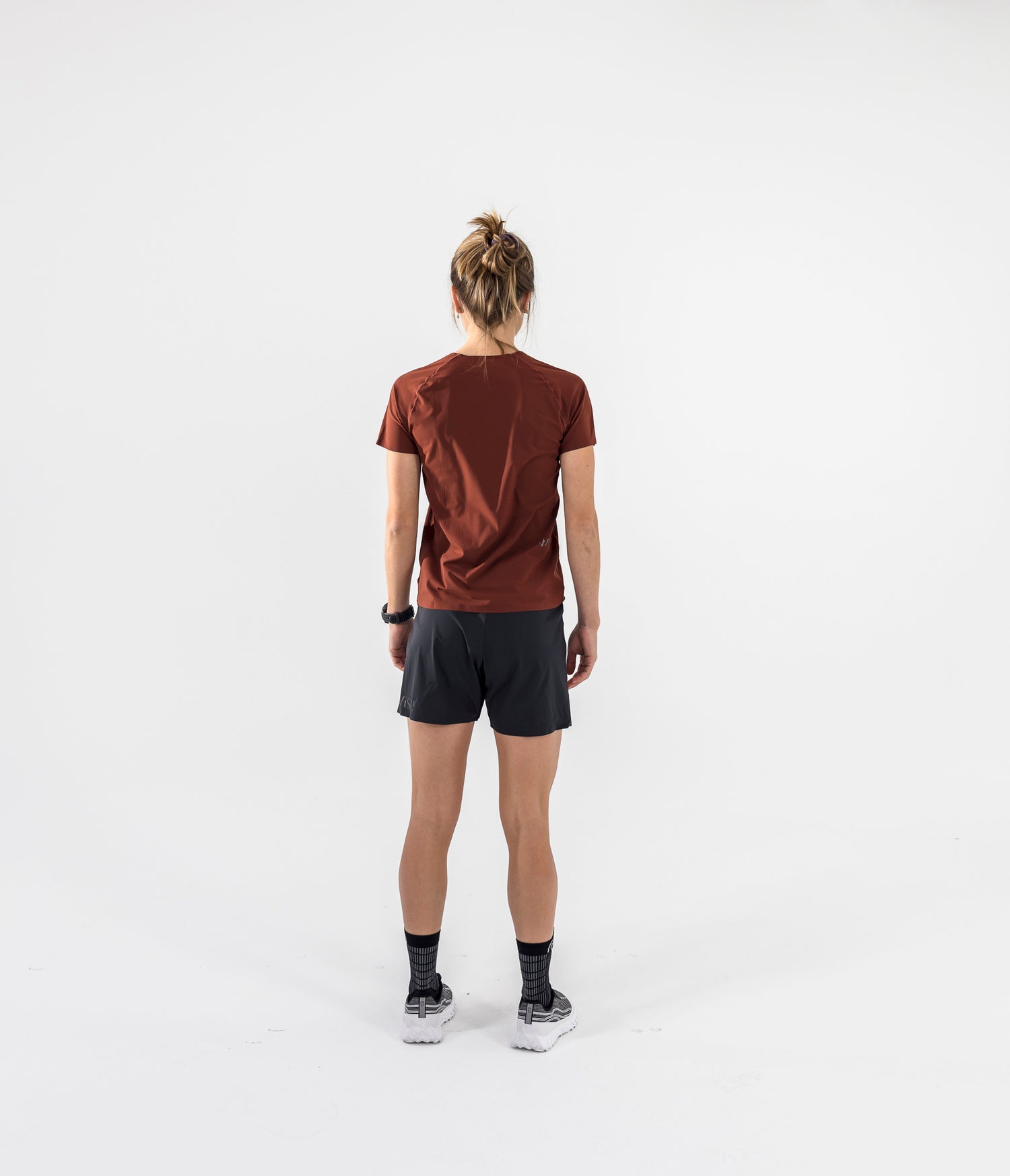 Hoge Shirt - Vrouw - Terracotta
