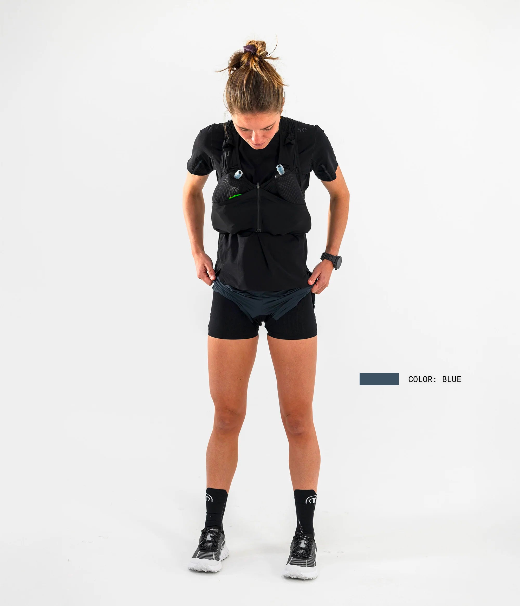 SHERPA RACE Shorts – Damen – Black